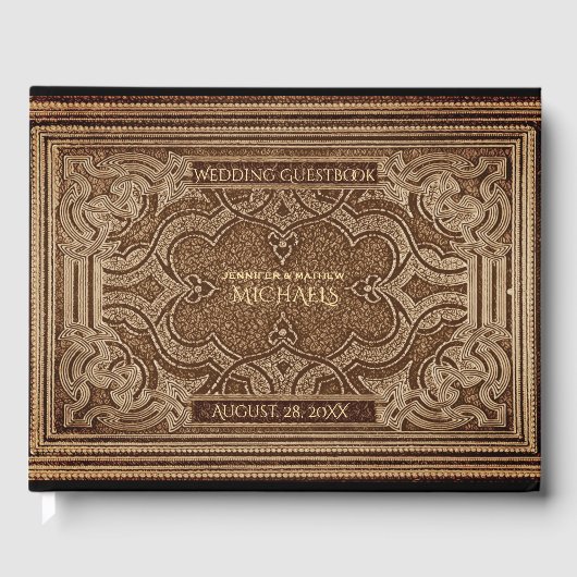 Romantisch Oude  Kijk Gastboek Gastenboek (Voorkant)