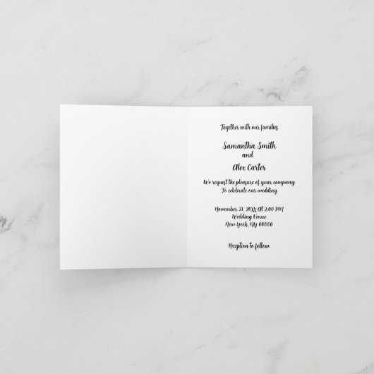 Romantisch paar bruiloft (Binnen)