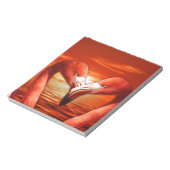 romantisch paar date wing vogel vogels flamingo notitieblok (Linkerzijde)