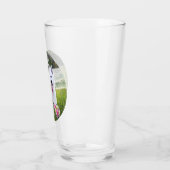 Romantisch paar honden gaan trouwen glas (Links)