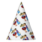 Romantisch paar liefde partij Pet Feesthoedjes (Links)