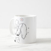 Romantisch paar Mok - Schattige cadeau voor gelief (Voorkant links)