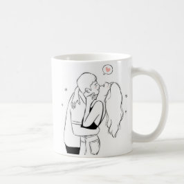 Romantisch paar Mok - Schattige cadeau voor gelief