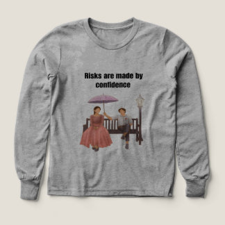 Romantisch paar ti shirten