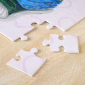 Romantisch paar Valentijnsdag puzzel (Zijkant)