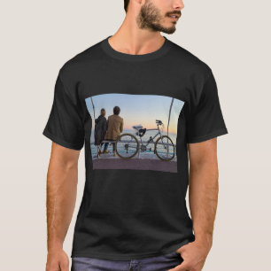 Romantisch paar van de zee t-shirt
