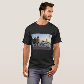 Romantisch paar van de zee t-shirt (Voorkant volledig)
