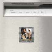 Romantisch Paar Ware Liefde 4 Foto & Citaat Magneet (Insitu (Vaatwasser))