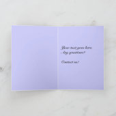 Romantisch paar, zeilend feestdagen kaart (Binnen)