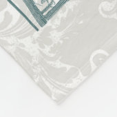 Romantisch Paardrijdend Meisje Grandmillennial Tea Fleece Deken (Hoek)