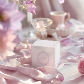 Romantisch  Paarse Vrijgezellenfeest Favor Box Bedankdoosjes