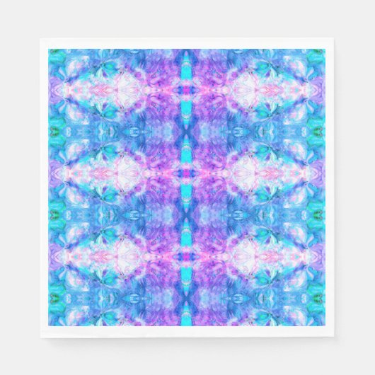 Romantisch papier Bord - Oriental Boho Fantasy Servet (Voorkant)