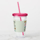 Romantisch Parijs Acryl Drinkbeker (Links)