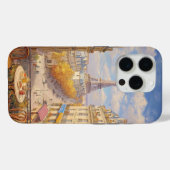 Romantisch Parijs balkon uitzicht olieverfschilder Case-Mate iPhone Case (Achterkant (horizontaal))
