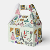 Romantisch Parijs Bedankdoosjes (Voorkant Zijde)