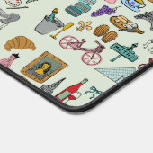 Romantisch Parijs Bureaumat (Hoek)