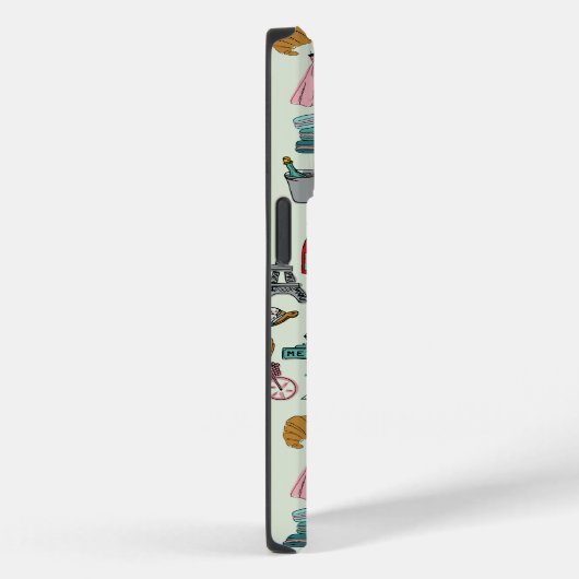 Romantisch Parijs Case-Mate iPhone Case (Achterkant / Rechts)