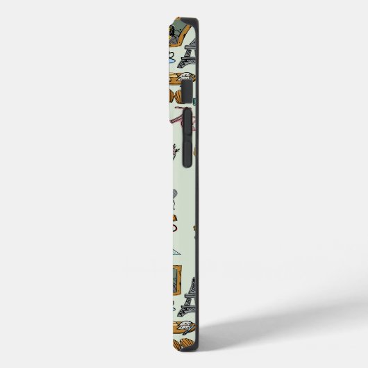 Romantisch Parijs Case-Mate iPhone Case (Achterkant / Links)