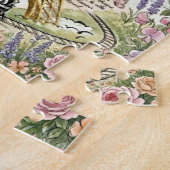 Romantisch Parijs, Eiffeltoren, Franse Kunst Legpuzzel (Zijkant)