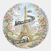 Romantisch Parijs, Eiffeltoren, Franse Kunst