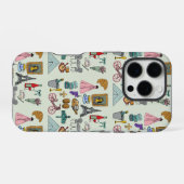Romantisch Parijs iPhone Hoesje (Achterkant horizontaal)
