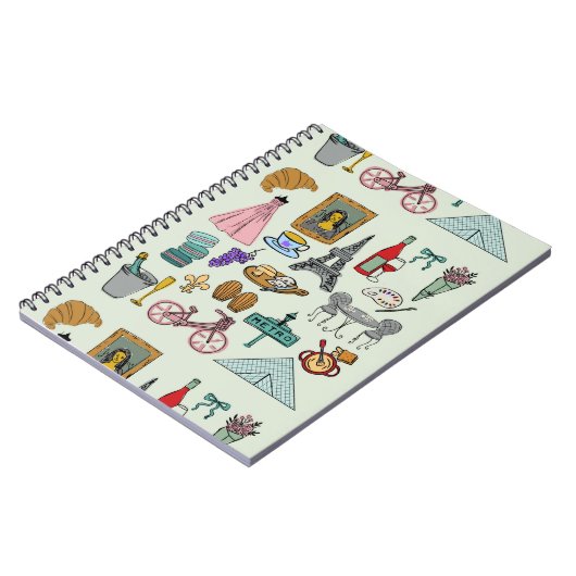 Romantisch Parijs Notitieboek (Linkerzijde)