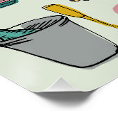 Romantisch Parijs Perfect Poster (Hoek)