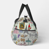 Romantisch Parijs Plunjezak (Rechts)