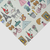 Romantisch Parijs Tissuepapier (Detail)