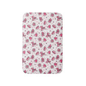 romantisch patroon badmat (Voorkant Verticaal)