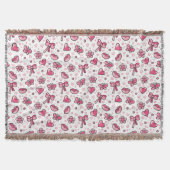 romantisch patroon deken (Voorkant)
