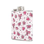 romantisch patroon heupfles (Links)