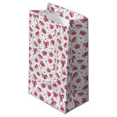 romantisch patroon klein cadeauzakje (Voorkant Gekanteld)