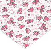 romantisch patroon korte tafelloper (Hoek)