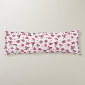romantisch patroon lichaamskussen (Achterkant)