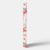 Romantisch patroon met hart en nieren Case-Mate iPhone case (Achterkant / Rechts)