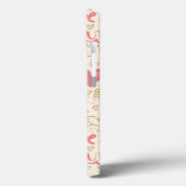 Romantisch patroon met hart en nieren Case-Mate iPhone case (Achterkant / Links)