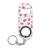 romantisch patroon mini flessenopener (Voorkant)