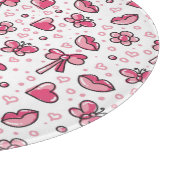 romantisch patroon snijplank (Hoek)