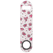 romantisch patroon speed flessenopener (Achterkant)