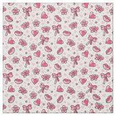 romantisch patroon stof (Swatch)