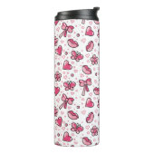 romantisch patroon thermosbeker (Gedraaid links)