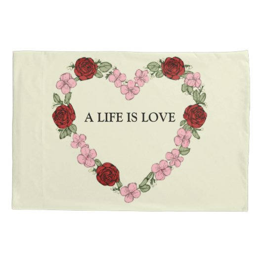 Romantisch Persoonlijk Kussensloop - Foto & Tekst (Achterkant-Links)