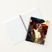 Romantisch piratenkoppel – op dit moment notitieboek (Binnen)