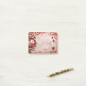 romantisch post-it® notes (Op bureau)