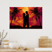 Romantisch Poster (Keuken)