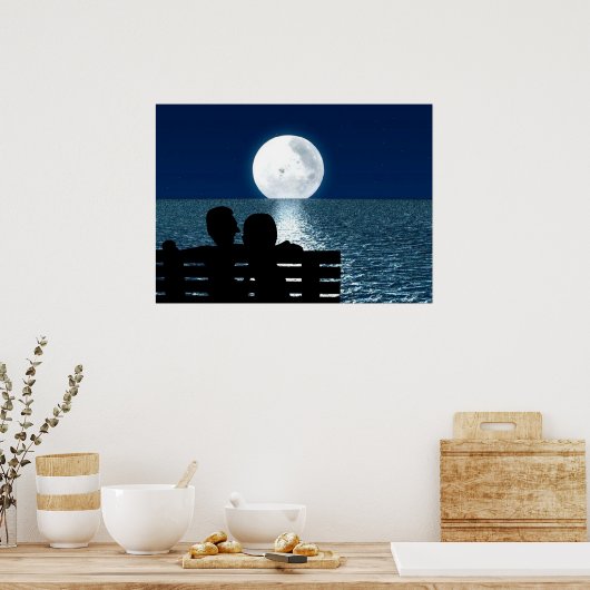 Romantisch Poster (Keuken)