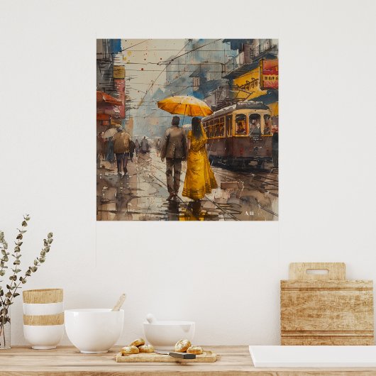 Romantisch poster kopen (Keuken)