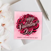 Romantisch prettige Valentijnsdag op maat Kaart