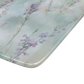 Romantisch Purple Flowers Vrijgezellenfeest Snijplank (Hoek)